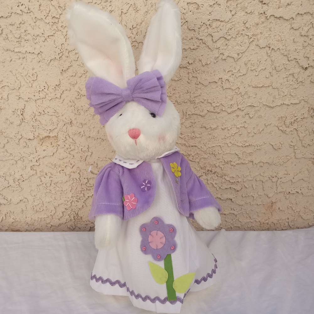 Plush Bunny Rabbit  Doll Tabletop New